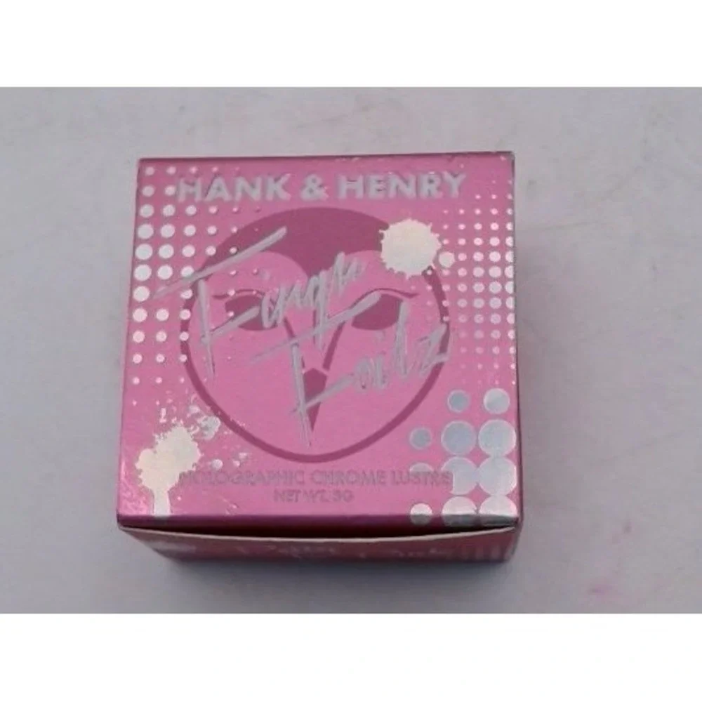 Hank & Henry Beauty-Fingr Foilz Holographic Chrome Lust EyeShadow,Pretty in Pink